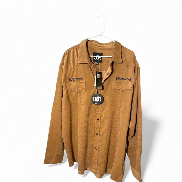 Men's Long Sleeve Shirt in Tan - Picture 2 of 6